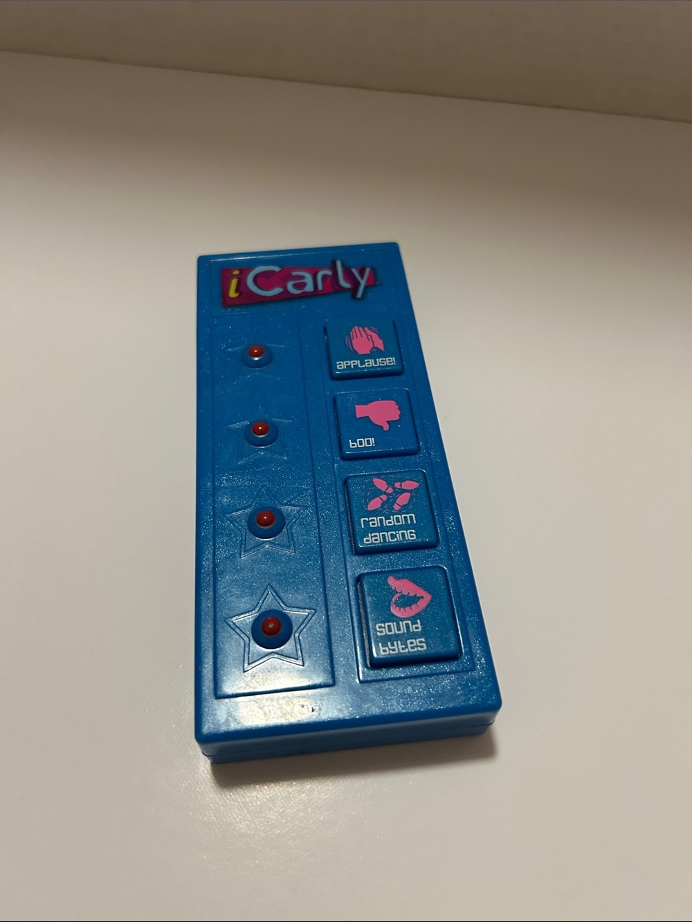 Rare iCarly Sam Toy Blue Sound Effects Remote